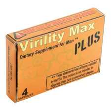 VIRILITY MAX PLUS - 4 DB potencianövelő