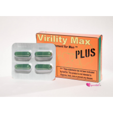 Virility Max Plus Kapszula Férfiaknak 4db potencianövelő