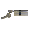 Viro Cilinder 30/40 DIN szabv., 3db 5 csapos kulcs króm, 70mm