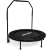 VirtuFit Összecsukható fitnesz trambulin kapaszkodóval - fekete - 100 cm