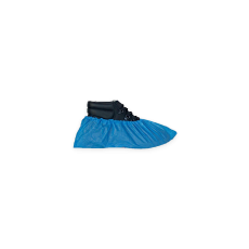 Vírusmaszk Gumis cipővédő (PE 3,5g) - 100 db - Kék