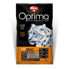 Visán Visán Optimanova Cat Adult Salmon & Rice 2 kg macskaeledel