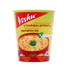  VISHU marha ízű poharas leves - 65g tészta