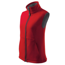  Vision softshell mellény női piros M