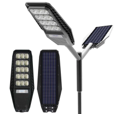  VisionHub® Napelemes Utcai Lámpa - 300W, 600 LED kültéri világítás