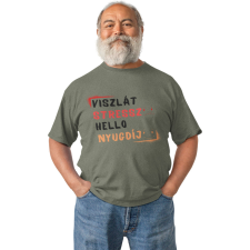  Viszlát stressz helló nyugdíj - Férfi Póló férfi póló