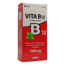 Vitabalans Vita B12 1000µg tabletta 30db vitamin és táplálékkiegészítő