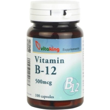  VITAKING B-12 VITAMIN KAPSZULA 500 MG vitamin és táplálékkiegészítő