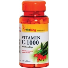 VitaKing C-1000 CSIPKEBOGYÓ TABLETTA 100 DB vitamin és táplálékkiegészítő