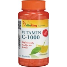  vitaking C-1000 vitamin tabletta bioflavonoidokkal, acerolával és csipkebogyóval (90 db) vitamin és táplálékkiegészítő