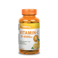 VitaKing C- 1000mg és D-4000NE vitamin komplex 90 db vitamin és táplálékkiegészítő