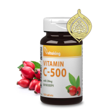 VitaKing C-Vitamin 500mg csipkebogyóval 100db tabletta vitamin és táplálékkiegészítő