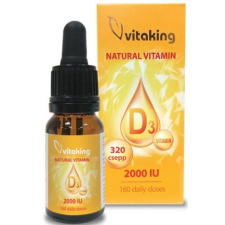 VitaKing D3 vitamin csepp 10ml (320) vitamin és táplálékkiegészítő