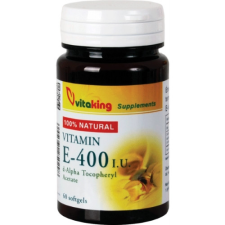 VitaKing E-vitamin 400NE természetes 60 softgels Vitaking vitamin és táplálékkiegészítő