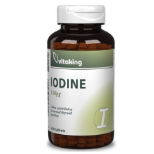 VitaKing Jód - Iodine 150mcg (240) tabletta vitamin és táplálékkiegészítő