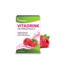 Vitaking Kft. VitaDrink Elektrolit Italpor Vitaminokkal 88 g (10 csomag) vitamin és táplálékkiegészítő