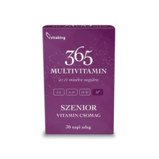 Vitaking Kft. Vitaking 365 SZENIOR Multivitamin csomag 30 napi adag vitamin és táplálékkiegészítő