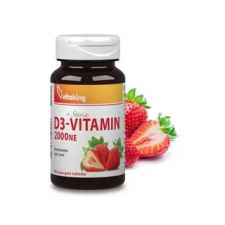 Vitaking Kft. Vitaking epres D3-vitamin 2000 NE szopogató tabletta 90 db vitamin és táplálékkiegészítő