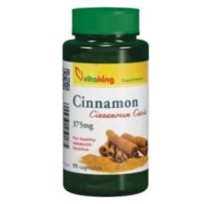 Vitaking Kft. Vitaking Fahéj 375mg (90) kapszula vitamin és táplálékkiegészítő