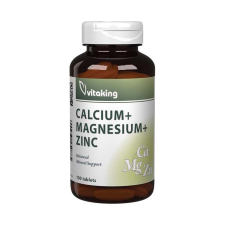 Vitaking Kft. Vitaking Kalcium+ Magnézium+ Cink tabletta 100x vitamin és táplálékkiegészítő