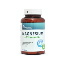 Vitaking Kft. Vitaking Magnézium 150 mg + B6-vitamin 6 mg tabletta 90 db vitamin és táplálékkiegészítő
