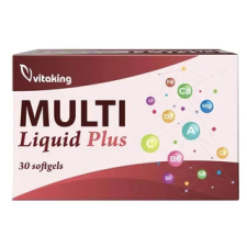 Vitaking Kft. Vitaking Multi Liquid Plusz 30 db vitamin és táplálékkiegészítő