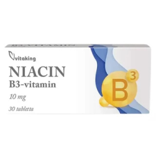 Vitaking Kft. Vitaking Niacin B3-vitamin 10 mg (30db) vitamin és táplálékkiegészítő