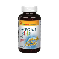 Vitaking Kft. Vitaking Omega-3 KIDS 500mg kapszula 100x vitamin és táplálékkiegészítő