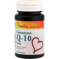 Vitaking Kft. Vitaking Q-10 Coenzym 60mg (60) lágykapszula vitamin és táplálékkiegészítő