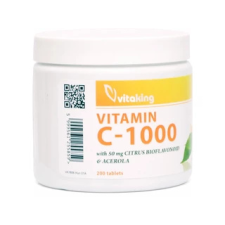 Vitaking Kft. Vitaking Vitamin C-1000 Citrus Bioflavonoid és Acerola 200 db vitamin és táplálékkiegészítő