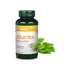 Vitaking Kft. Vitaking Zöld tea Polifenolokkal kapszula 100 db vitamin és táplálékkiegészítő
