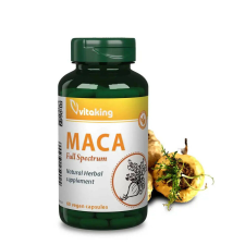 Vitaking MACA 500mg (60) kapszula vitamin és táplálékkiegészítő