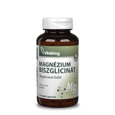 VitaKing Magnézium Biszglicinát (80) vegán kapszula (Magnézium kelát) vitamin és táplálékkiegészítő