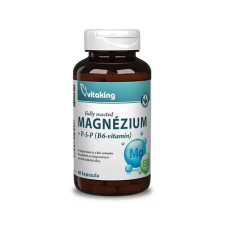  Vitaking MAGNÉZIUM BISZGLICINÁT + B6 VITAMIN (60 KAPSZULA) vitamin és táplálékkiegészítő