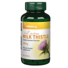 VitaKing Máriatövis kivonat 500mg 80 kapszula vitamin és táplálékkiegészítő