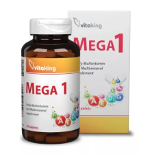  VITAKING MEGA-1 MULTIVITAMIN+ÁSVÁNYI ANYAG TABLETTA  30X vitamin és táplálékkiegészítő