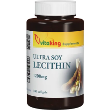 VitaKing Ultra Soy Lecithin 1200mg kapszula 100db vitamin és táplálékkiegészítő