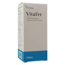 VitaKing VitaFer mikrokapszulázott folyékony vaskészítmény 120ml vitamin és táplálékkiegészítő