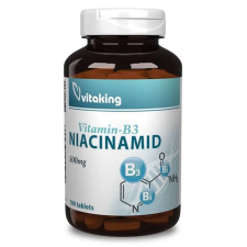  Vitaking Vitamin-B3 NIACINAMIDE 500mg 100x vitamin és táplálékkiegészítő
