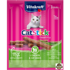 Vitakraft Cat Stick Jutalomfalat Mini Csirke & Macskafű 3x6g jutalomfalat macskáknak