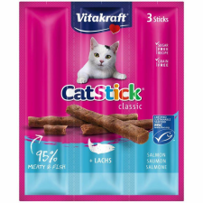  Vitakraft Cat Stick Jutalomfalat Mini Lazac 3X6g jutalomfalat macskáknak