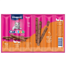 Vitakraft | Cat Stick Mini | Jutalomfalat | Pulyka, bárány - 6x6 g jutalomfalat macskáknak