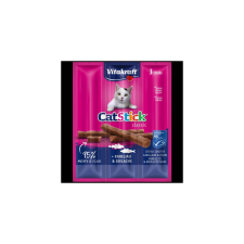 Vitakraft Cat Stick Mini - jutalomfalat (tőkehal,fekete tőkehal) macskák részére (3x6g) jutalomfalat macskáknak