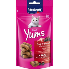  Vitakraft Cat Yums Superfood extra puha jutalomfalat kacsával és bodzával (5 x 40 g) 200 g jutalomfalat kutyáknak