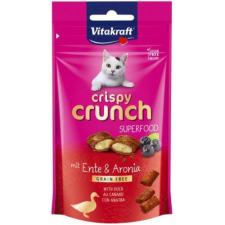 Vitakraft | Crispy Crunch | Jutalomfalat | Kacsa, aronia - 60 g jutalomfalat macskáknak