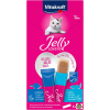 Vitakraft Jelly Lovers Zselés Jutalomfalat Lazaccal 6x15g