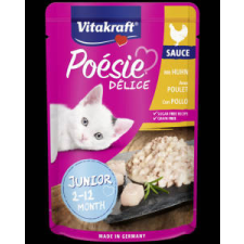 Vitakraft Junior Poésie Déli Sauce - nedvestáp (csirkemell) kölyök macskák részére (85g) macskaeledel