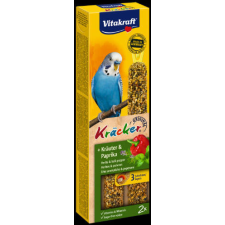 Vitakraft Kracker Dupla Rúd (gyógynövény,paprika) – kiegészítő eleség Hullámos papagáj részére (60g) madáreledel