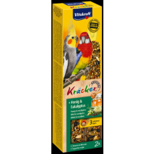 Vitakraft Kracker Dupla Rúd (méz,eukaliptusz) – kiegészítő eleség nagypapagáj részére (180g) madáreledel