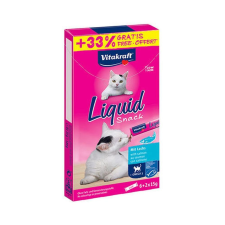 Vitakraft Macska Folyékony Jutalomfalat Omega-3 & Lazaccal 6x15g + 33% ajándék jutalomfalat macskáknak